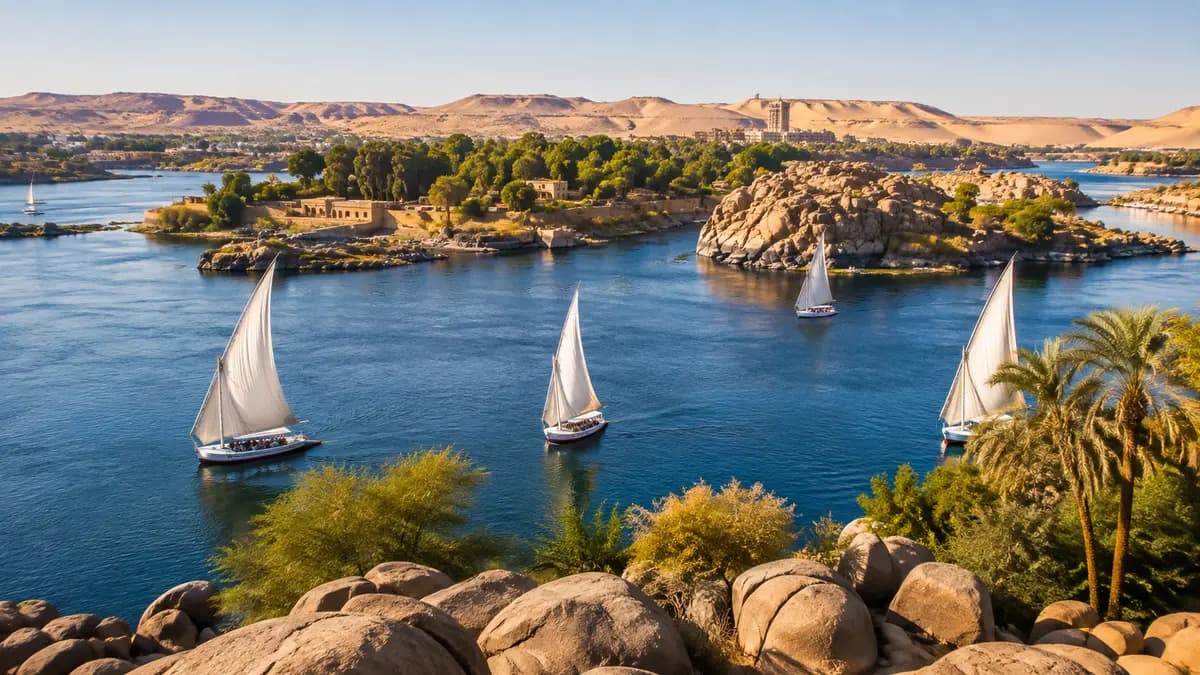 Von der Küste nach Aswan